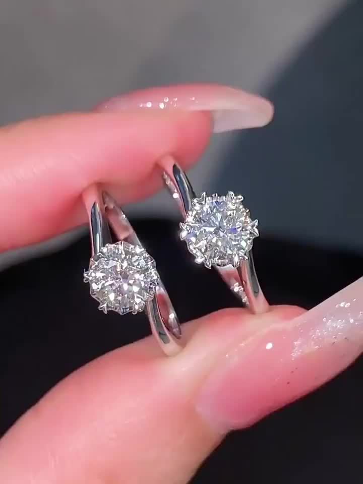 Eleganter, verstellbarer Ring mit funkelndem Zirkonia – perfektes Valentinstagsgeschenk für sie, vielseitiges Legierungsdesign für Hochzeiten und Freizeitkleidung