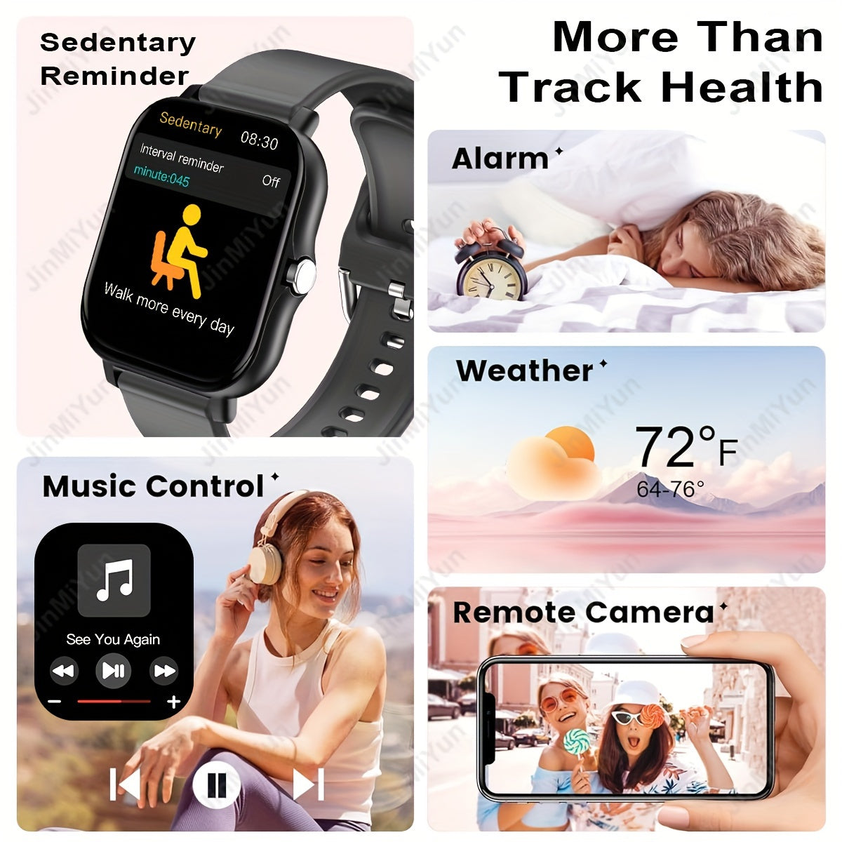 HOT 1.83-Inch Full-Screen Touch Sports Smartwatch, Suitable for Both Men And Women for Outdoor Activities, Featuring Wireless Calling/Message Notifications/Customizable Watch Face Wallpapers, Multiple Sports Modes, Multifunct