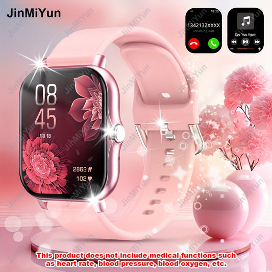 HOT 1.83-Inch Full-Screen Touch Sports Smartwatch, Suitable for Both Men And Women for Outdoor Activities, Featuring Wireless Calling/Message Notifications/Customizable Watch Face Wallpapers, Multiple Sports Modes, Multifunct