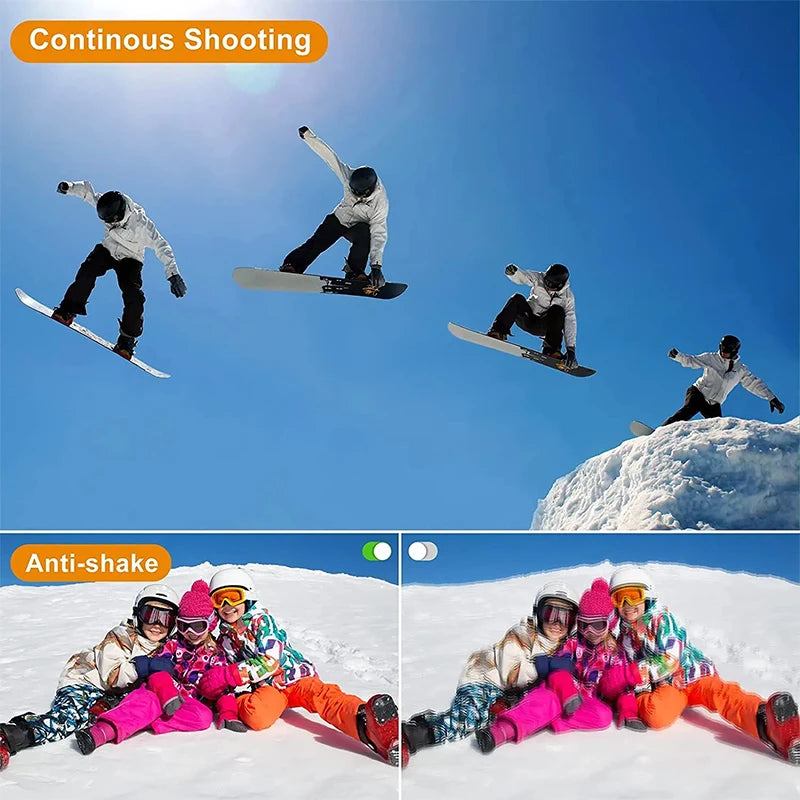 HD 1080P Digital Camera for Kids Video Camera with 32GB SD Card 16X Digital Zoom Compact Point and Shoot Camera for Students